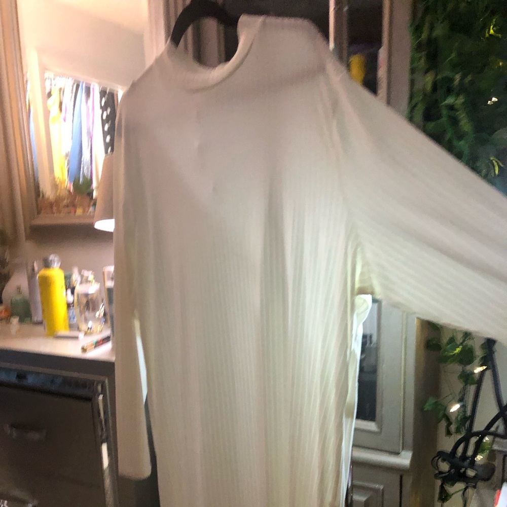 White Sweater Tunic
